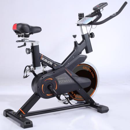 Bicicleta spinning estatica ciclo indoor con amortiguador ACTIVE