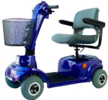Scooter eléctrico 4 ruedas - Modelo Piscis Blue