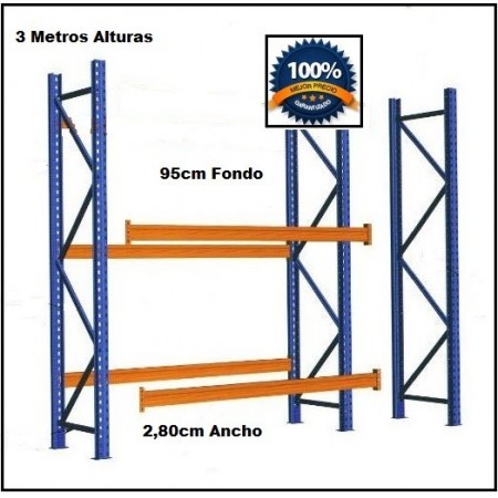 Estanteria de Paletizacion o industrial de Carga