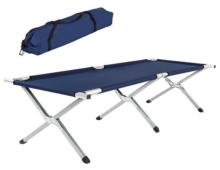 Cama de camping plegable. Tumbona de camping plegable