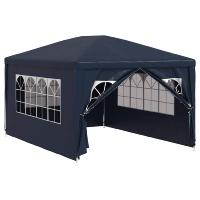 Carpa para fiestas azul 3x3 m