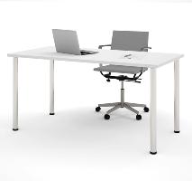 Mesa de oficina o escritorio basic blanca