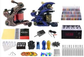 Kit de tatuaje profesional. Set para tatuar