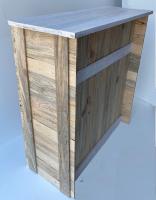 Recepción o Mostrador de Madera Vintage Austin