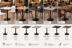 Mesa  baja para bar o restauración sterm